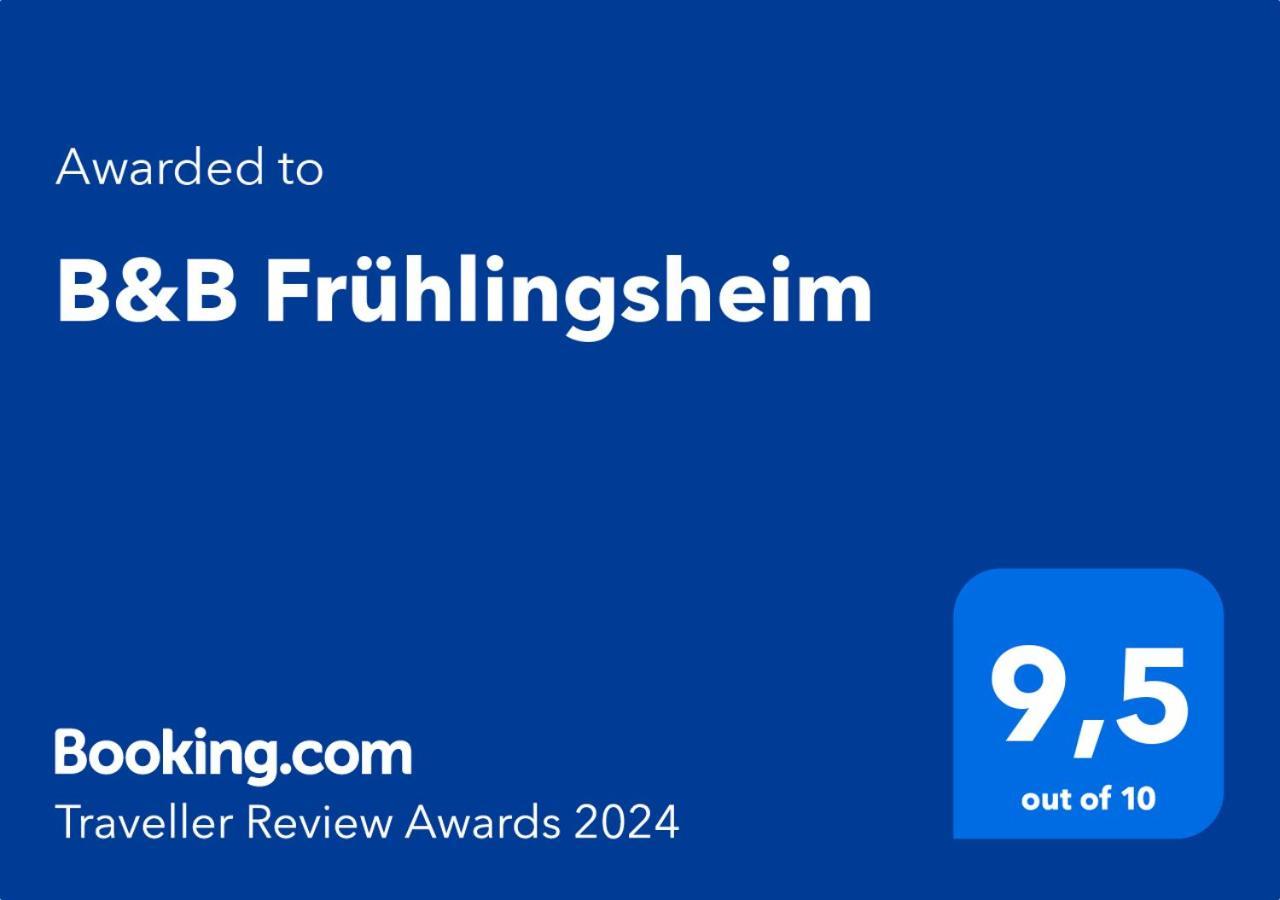 B&B Fruehlingsheim Racines Eksteriør billede